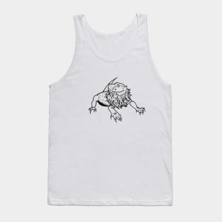 Man-Bearded Dragon Tank Top